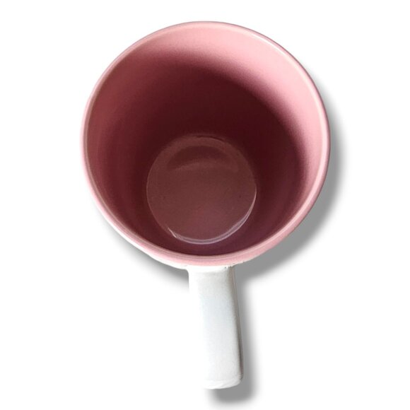 Sanrio Hello Kitty Rainbow Car Jumbo Ceramic Latte Mug, Pink, Holds 25 Ounces - Picture 5 of 6